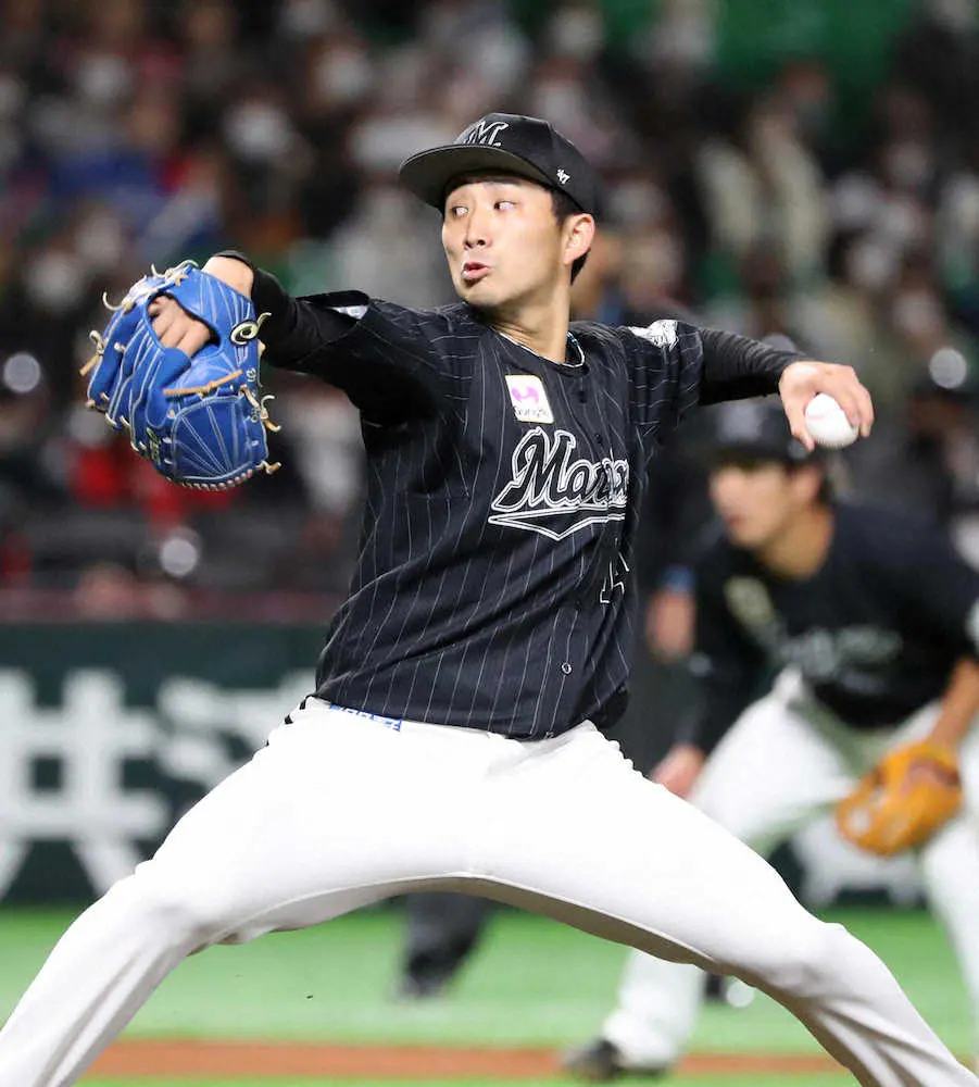 【画像・写真】ロッテ・小島　大先輩ソフトB・和田と投げ合い！！5回3安打零封