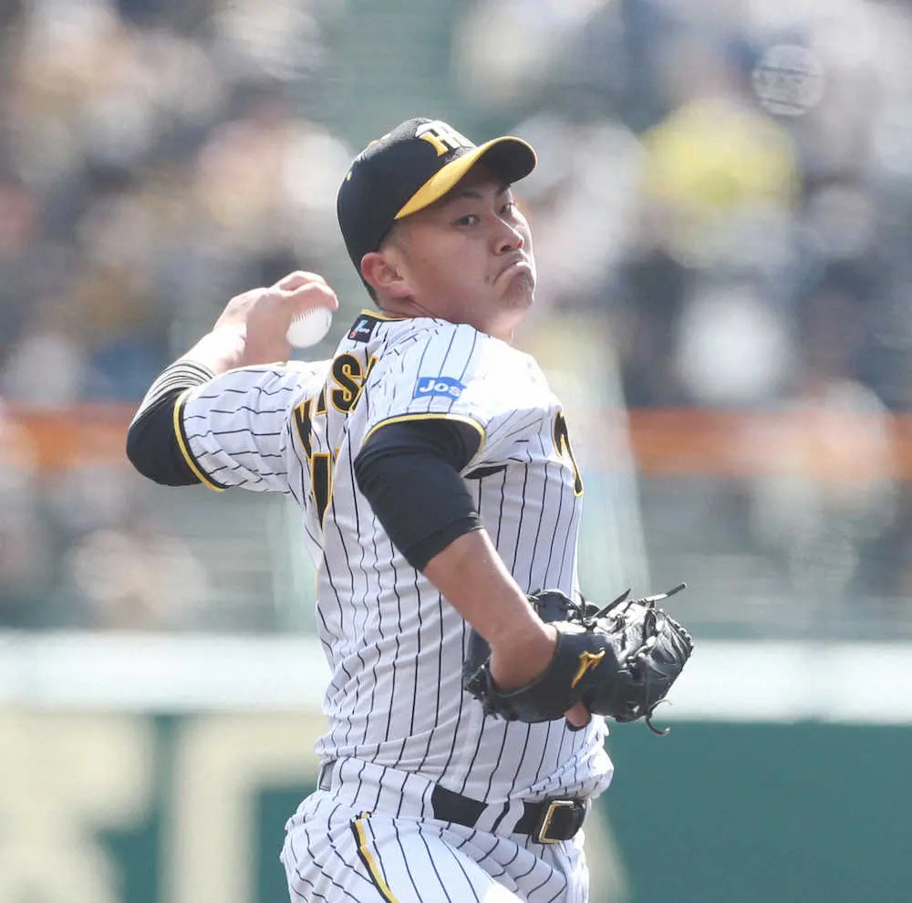 【画像・写真】阪神ドラ3・桐敷　4回零封で開幕ローテ“合格”　太鼓判押す矢野監督「先発でも十分やれる」