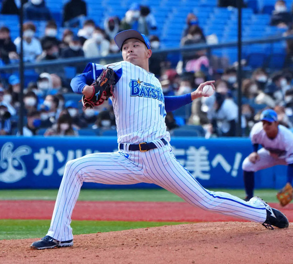 【画像・写真】DeNAの育成2年目左腕・石川2回無失点　6年ぶりのハマスタで「いいアピールできた」