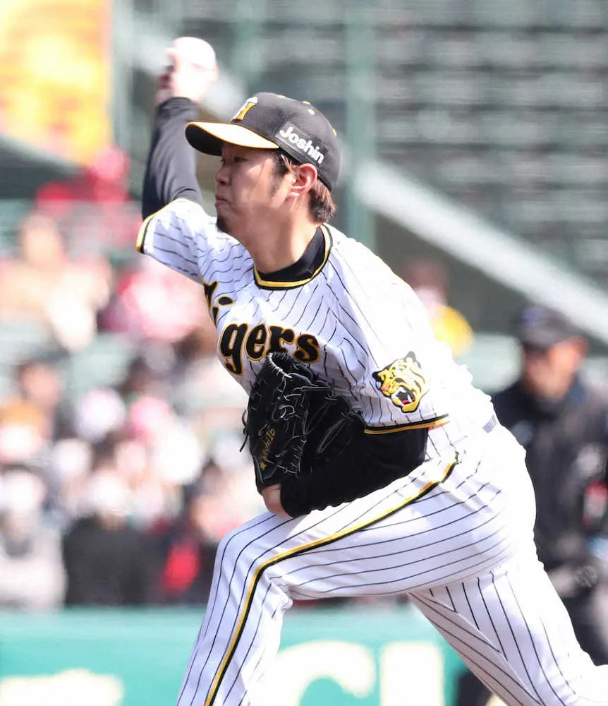 【画像・写真】阪神・西勇　シーズン初登板が濃厚のカープ相手に3回無失点「細かい部分を修正していきたい」