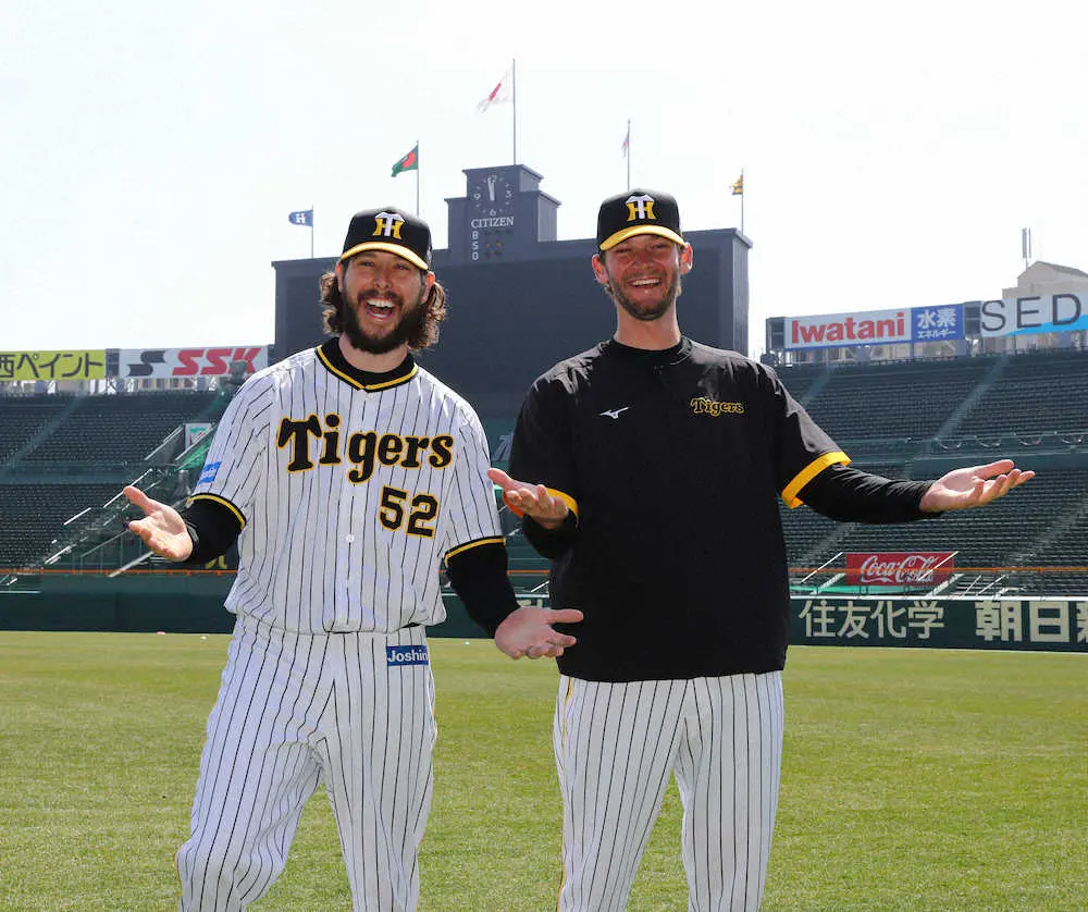 【画像・写真】阪神　新加入ウィルカーソンが入団会見「日本でプレーする機会を与えてくれてありがとうございます」