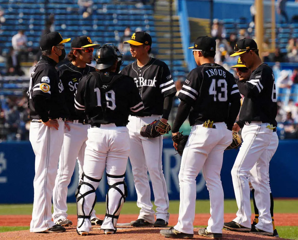 【画像・写真】ソフトバンク東浜3回11安打9失点　3回には6連打含む8安打を集中され7失点