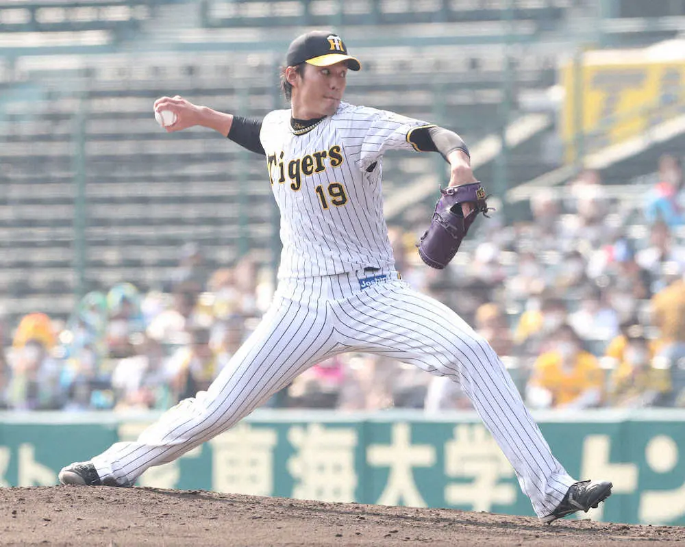 【画像・写真】阪神・藤浪「ヒットを打たれなかったのは良いこと」　本調子でなくても修正し5回ノーヒット投球