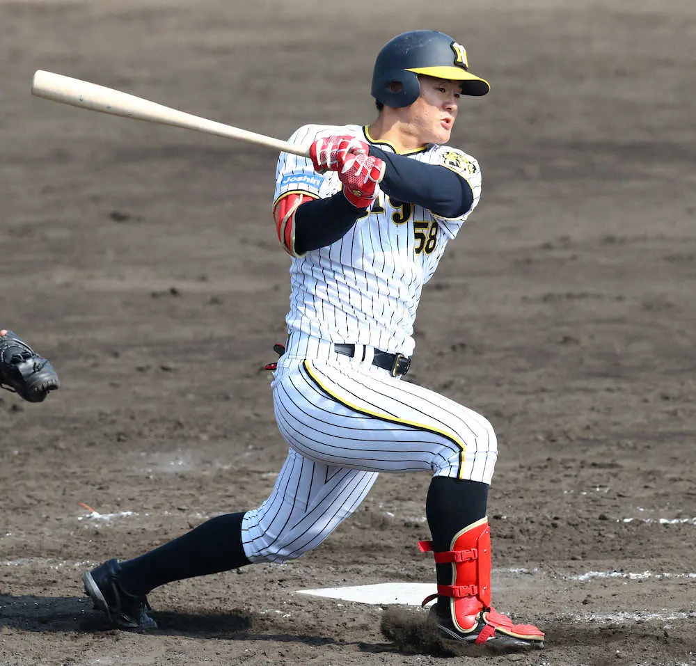 【画像・写真】評価グングン上昇　阪神ドラ4・前川、13日G戦1軍デビュー　矢野監督「実力で上げられるくらいの内容」