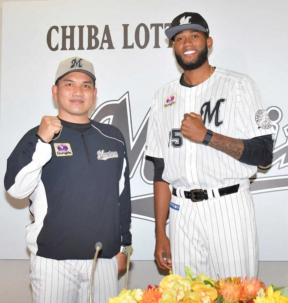 【画像・写真】ロッテ・ゲレーロ　身長訂正2メートル3→2メートル6　自己最速167キロ剛速球も魅力