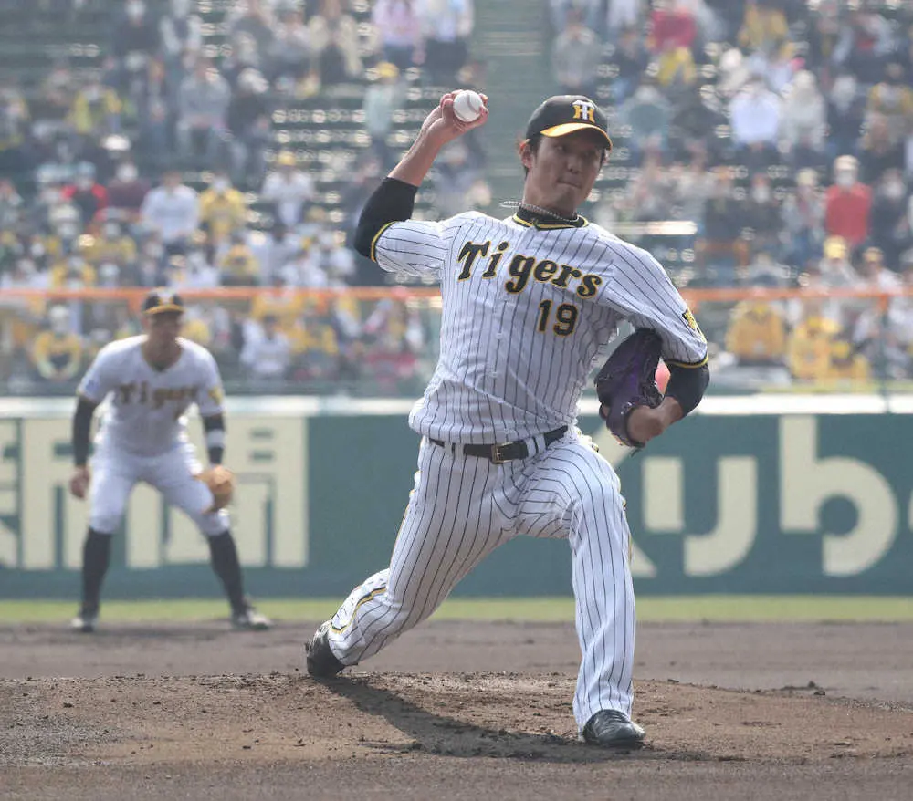 【画像・写真】無安打無失点の藤浪に「変化球をうまく操れるとこういう投球になる」　阪神・矢野監督語録