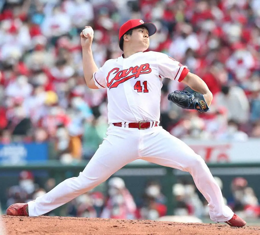 【画像・写真】広島・中継ぎ争い残る1枠　2日で候補7人投げ矢崎のみ無失点　佐々岡監督「もう1人、この中から決める」