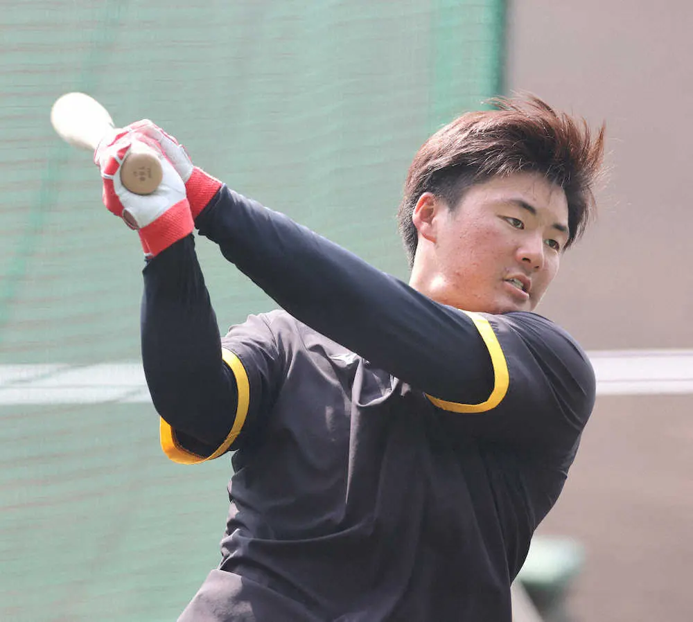 【画像・写真】阪神　巨人戦にドラフト4位・前川右京が「7番・左翼」で出場　両軍スタメン発表