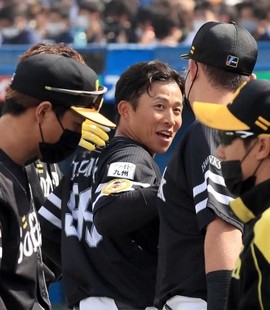 【画像・写真】開幕1軍へ！ソフトBドラ4・野村勇　プロ初安打＆適時打「結果でアピールしたい」