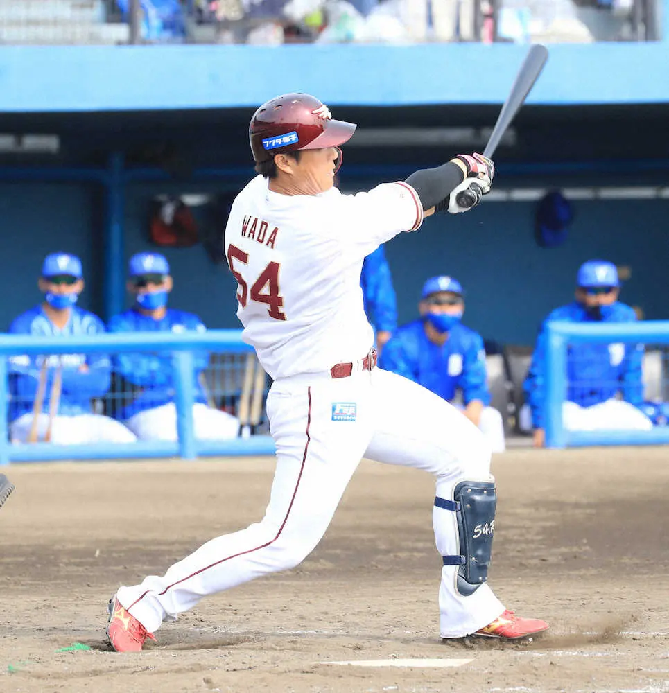 【画像・写真】楽天・和田恋　開幕1軍入りへ、先制2点打「茂木さんがつないでくれたので必死で打てた」