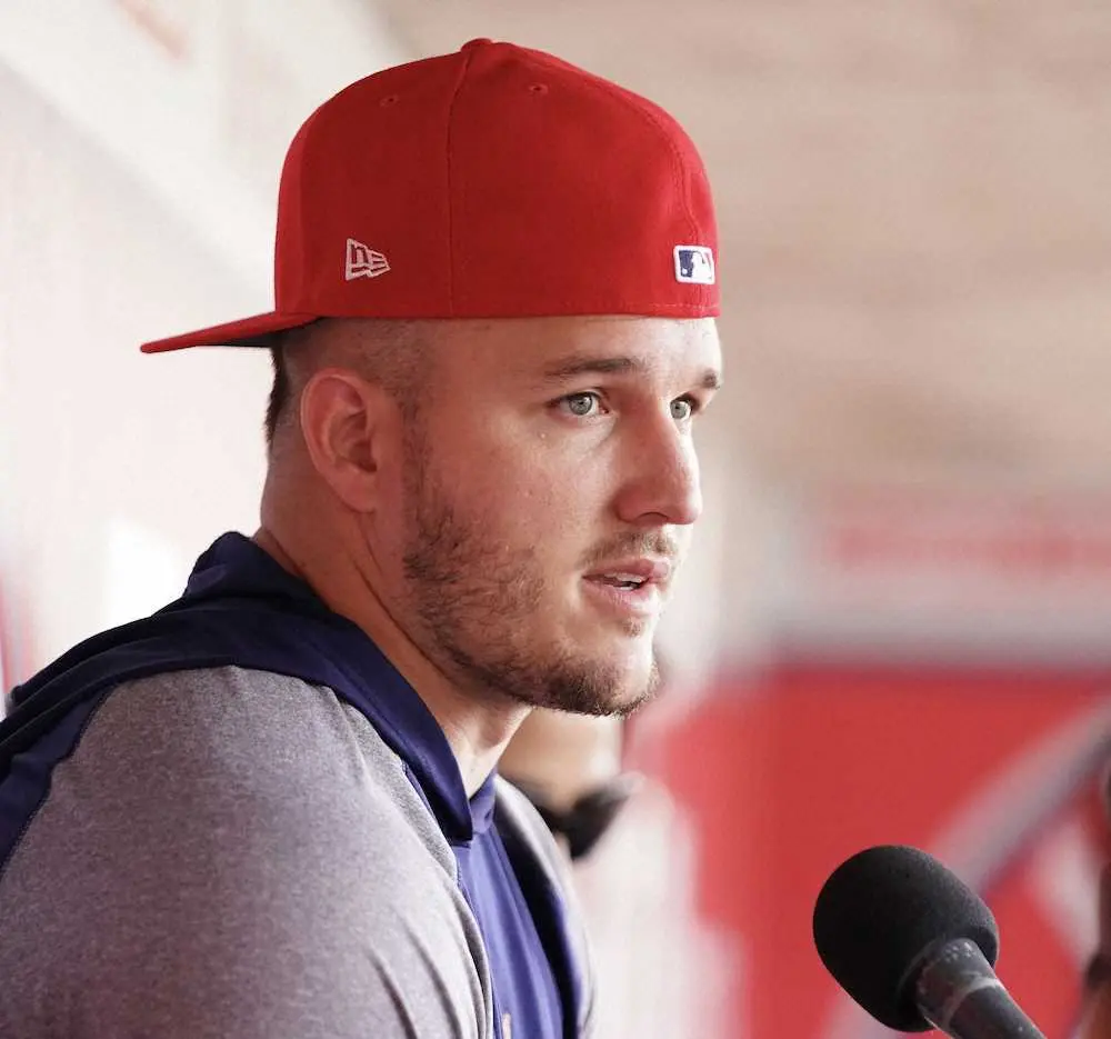 【画像・写真】エンゼルス・トラウトは中堅手継続　指揮官に直訴で右翼or左翼プラン消滅