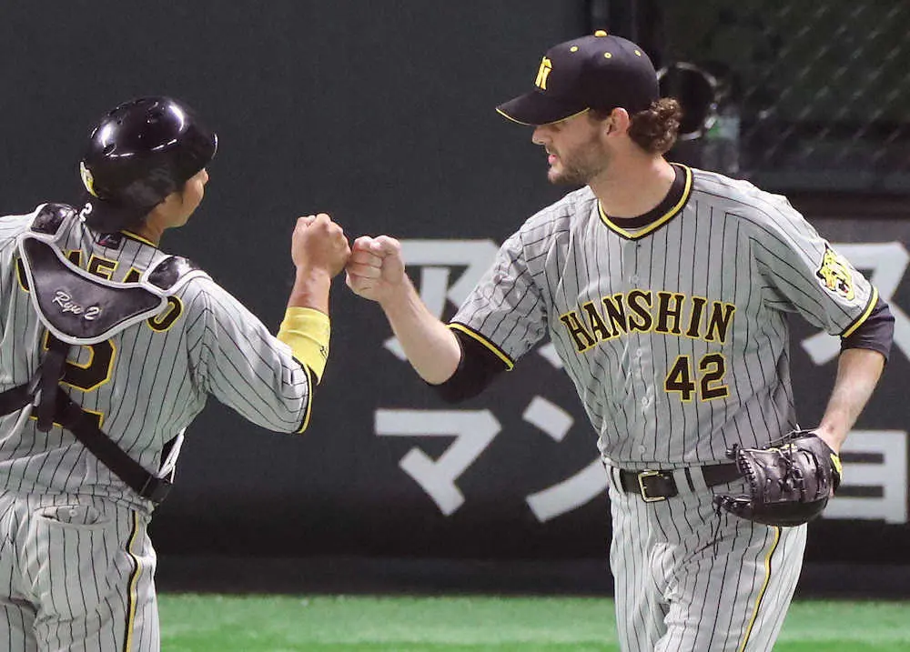 【画像・写真】阪神の新守護神候補・ケラーに矢野監督及第点　落差大きいパワーカーブで1回1K零封