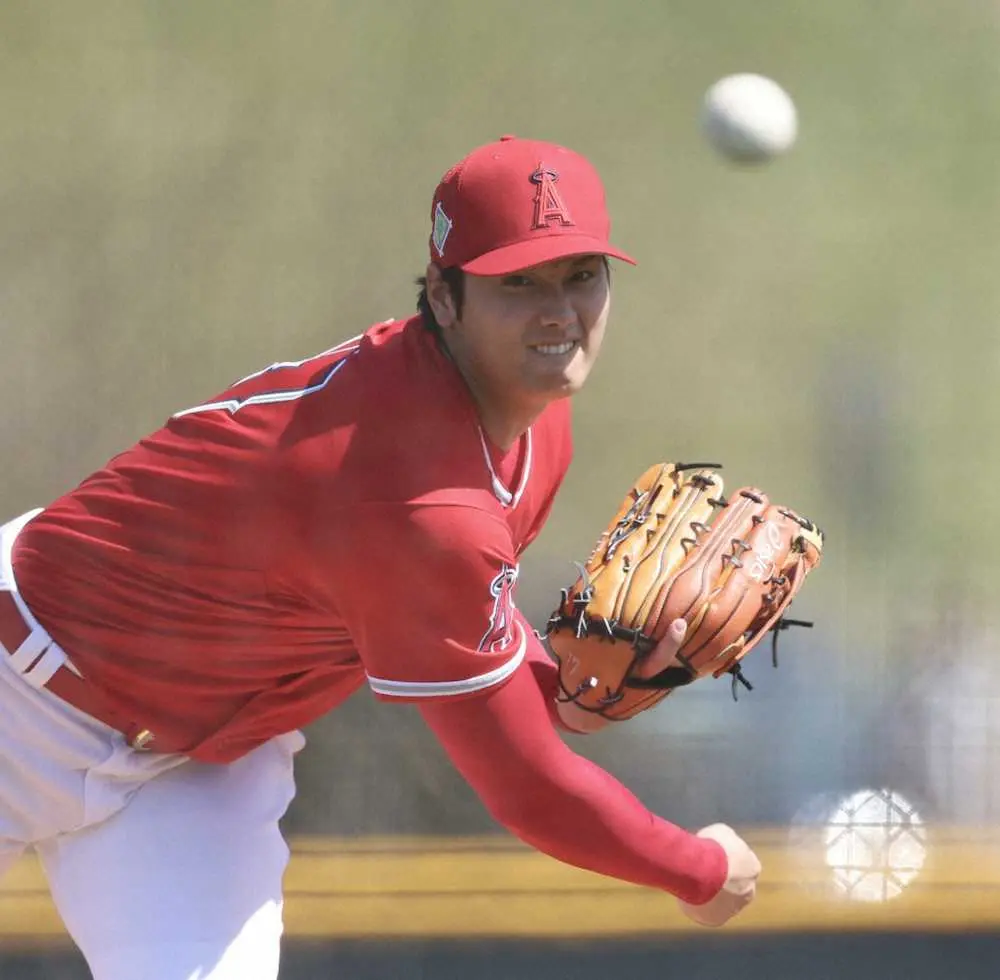 【画像・写真】大谷　実戦初登板は22日　マドン監督が明かす