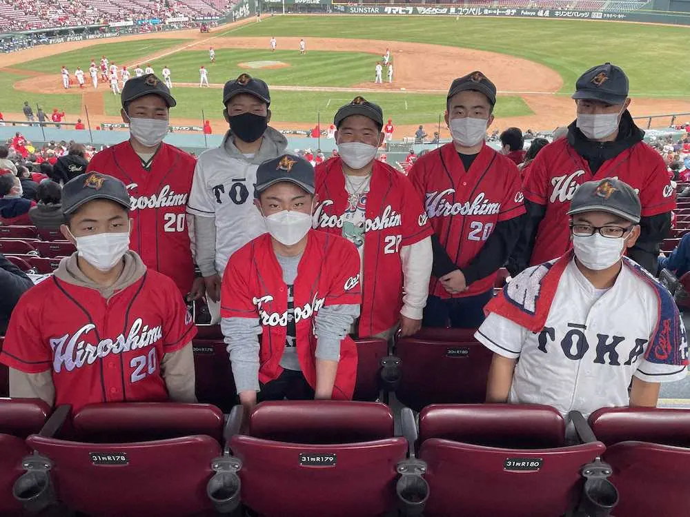 【画像・写真】「憧れて真似した」　広島・栗林の出身クラブで継承される合言葉　卒団生が語る「謙虚」の力