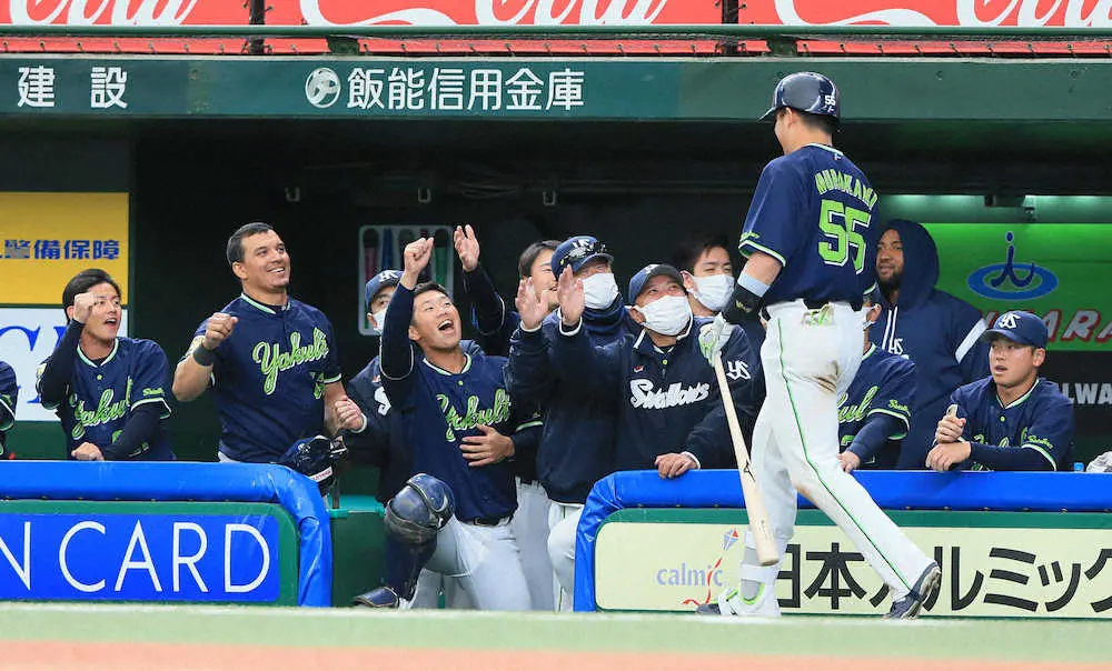 【画像・写真】ヤクルト・村上“原点回帰”1号　開幕直前にMVP打法戻し開眼