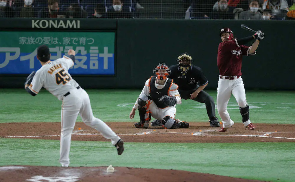 【画像・写真】楽天OP戦初“V”　和田が古巣撃ち！！開幕スタメン確実弾「最高の形」