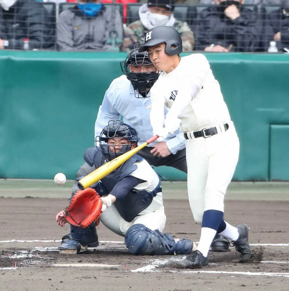 【画像・写真】広島商・植松主将「まだまだフライも多い」　22得点も勝って兜の緒を締めよ　守備、走塁面の課題にも言及