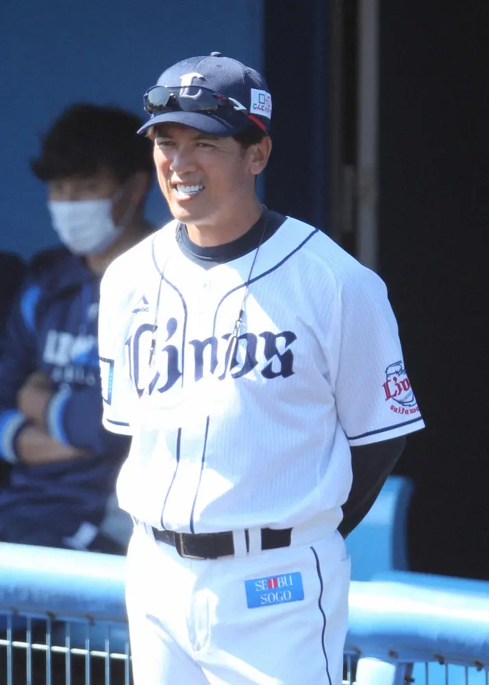 【画像・写真】西武・松井ヘッド　“名前由来”大島の「稼頭央君」にエール　「気になる。最後まで追いかけたい」