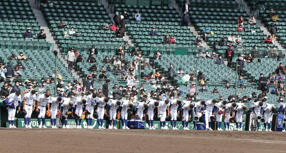【画像・写真】和歌山東　悔し2安打完封負け　初の甲子園での8強はならず