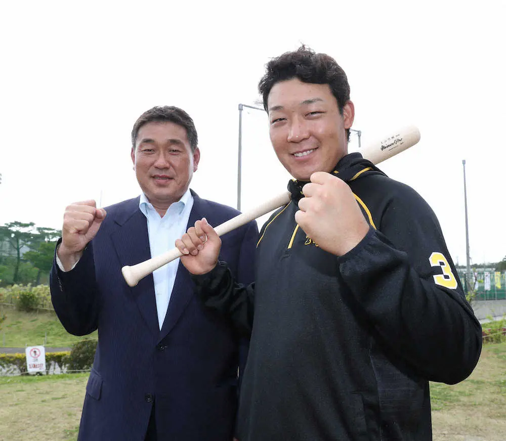 【画像・写真】広澤克実氏が阪神・大山にエール　佐藤輝に負けない気持ちを持つことが肝心　データ研究すれば数字は残せる