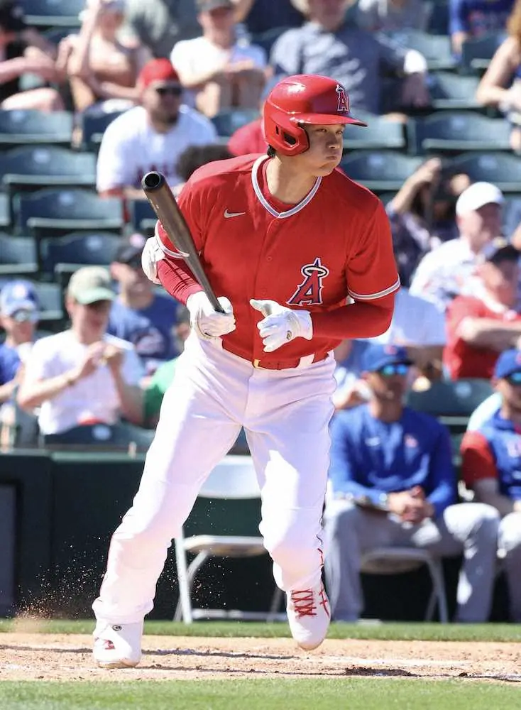 【画像・写真】大谷　カブス戦は1打数無安打、2四球　元日本ハム・マーティンとの対決は二ゴロ