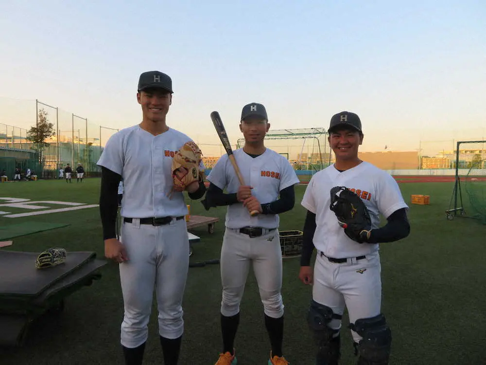 【画像・写真】法大・扇谷　社会人相手に4回1失点、ヤクルト・山下の教え生かし「今度は自分が抑えたい」