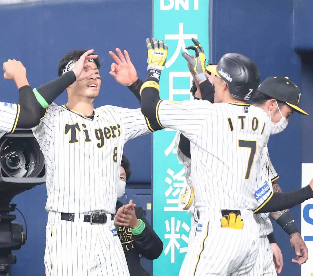 【画像・写真】赤星憲広氏　阪神4番・佐藤輝の成長が感じられた高めボール球の見逃し