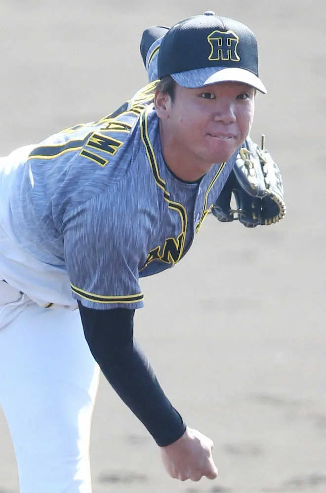 【画像・写真】阪神・平田2軍監督　6回1失点と好投の村上を絶賛「申し分ないよ」