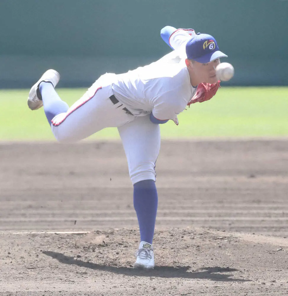 【画像・写真】明秀学園日立　初の8強進出ならず　エース猪俣2失点完投もサヨナラ負け