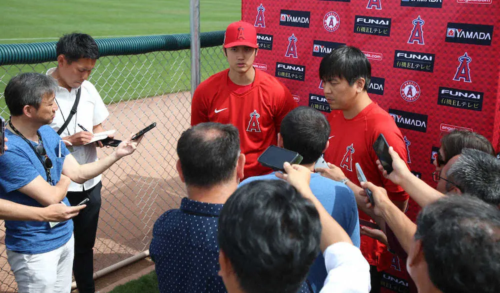 【画像・写真】エンゼルス大谷のプレーボール弾を首脳陣絶賛　「初球のカーブを本塁打なんてほとんど見ない」