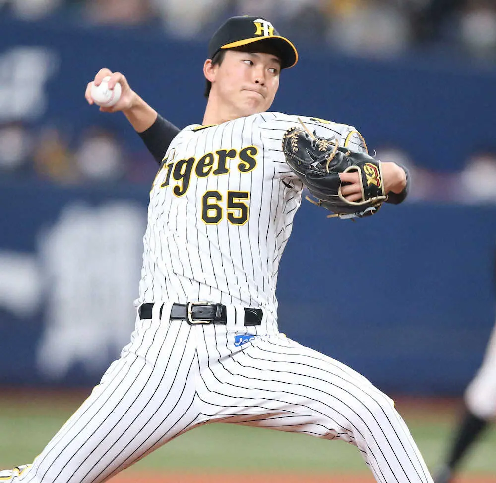 【画像・写真】阪神・湯浅が希望の光や!今季初登板で日本一クリーンアップを3人斬り　矢野監督も「素晴らしかった」