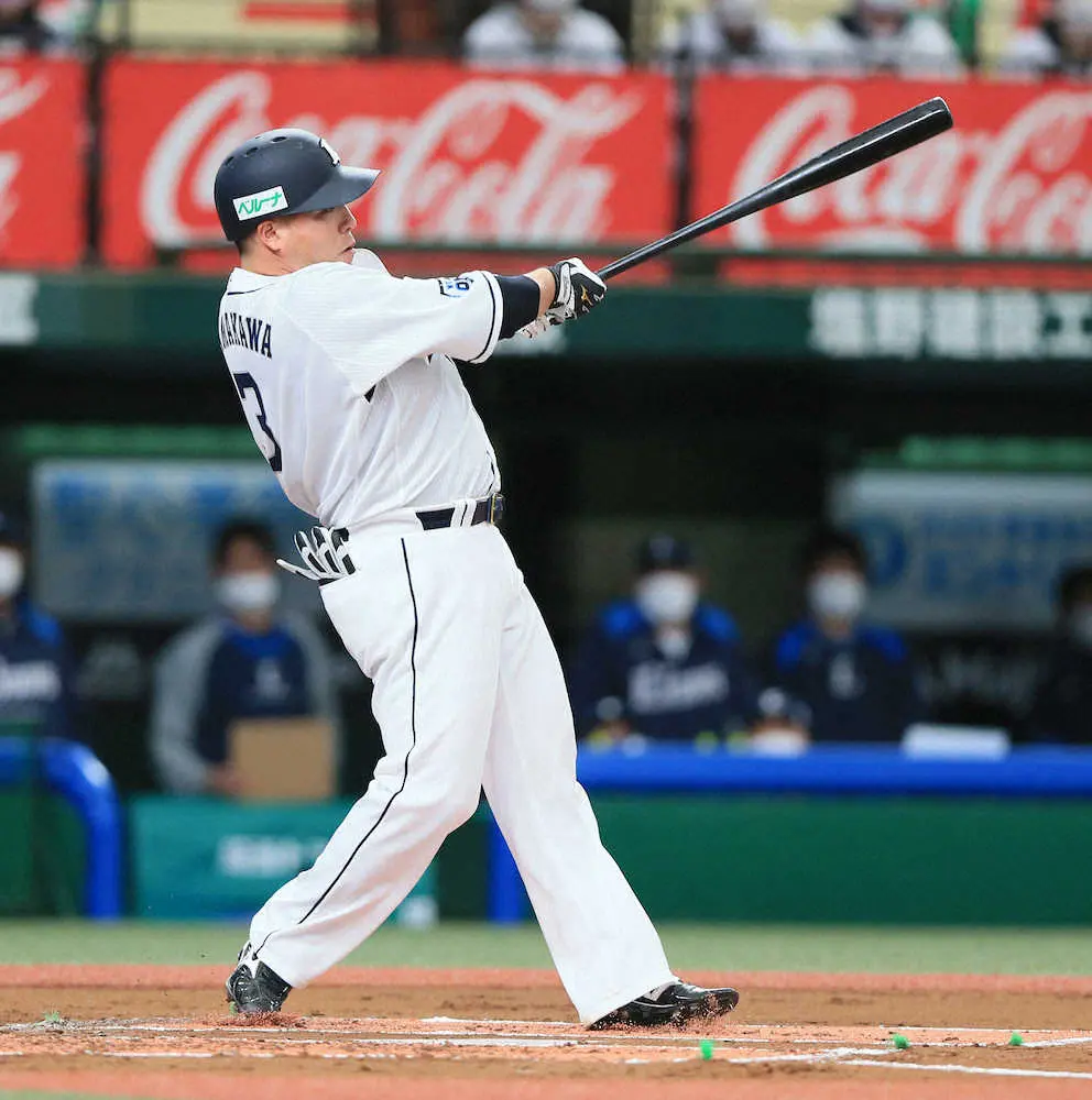 【画像・写真】西武・山川　ベルーナドーム1号！「一粒万倍日」に辻監督予言ほぼ的中