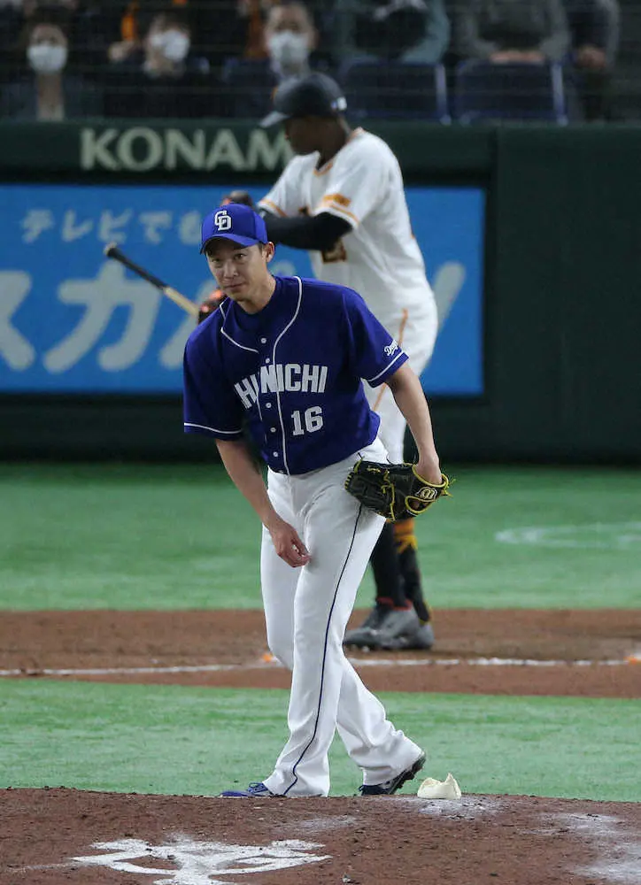 【画像・写真】中日・岩崎が出場選手登録外れる　26日巨人戦で右肘を痛める　代わって3年目左腕・橋本が昇格