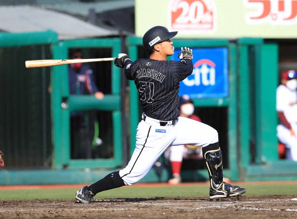 【画像・写真】ロッテ・山口　代打逆転3ラン！今季初打席で会心弾