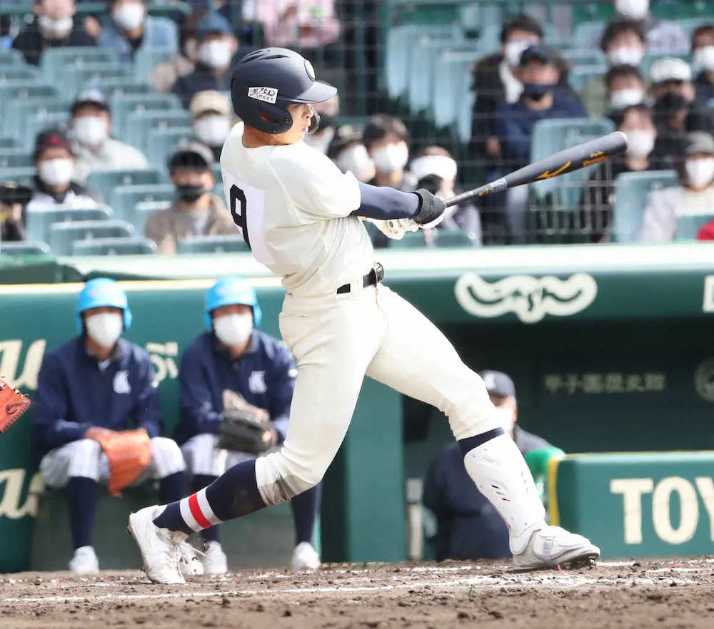 【画像・写真】浦和学院　競り勝ち7年ぶり4強入り！4番・鍋倉が8回センバツ800号の勝ち越し3ラン