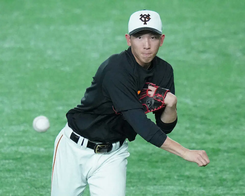【画像・写真】巨人・戸郷　29日先発「どんな状況でも粘り強く」　31日は堀田がプロ初登板初先発