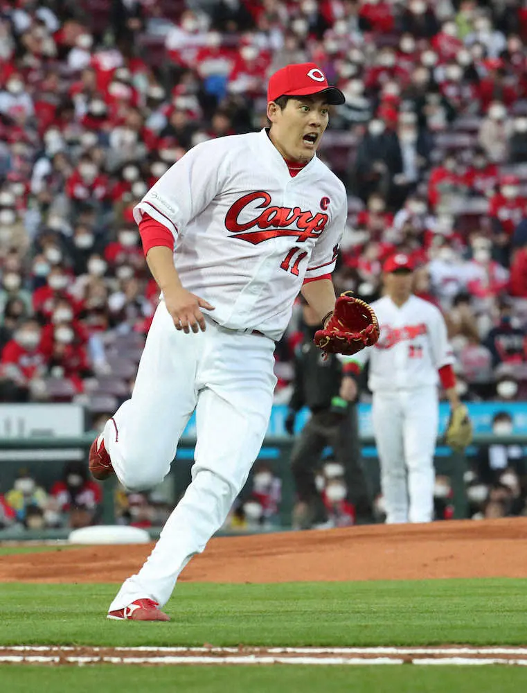 【画像・写真】昨季最多勝の広島・九里　7回途中2失点で降板　初戦白星は逃す