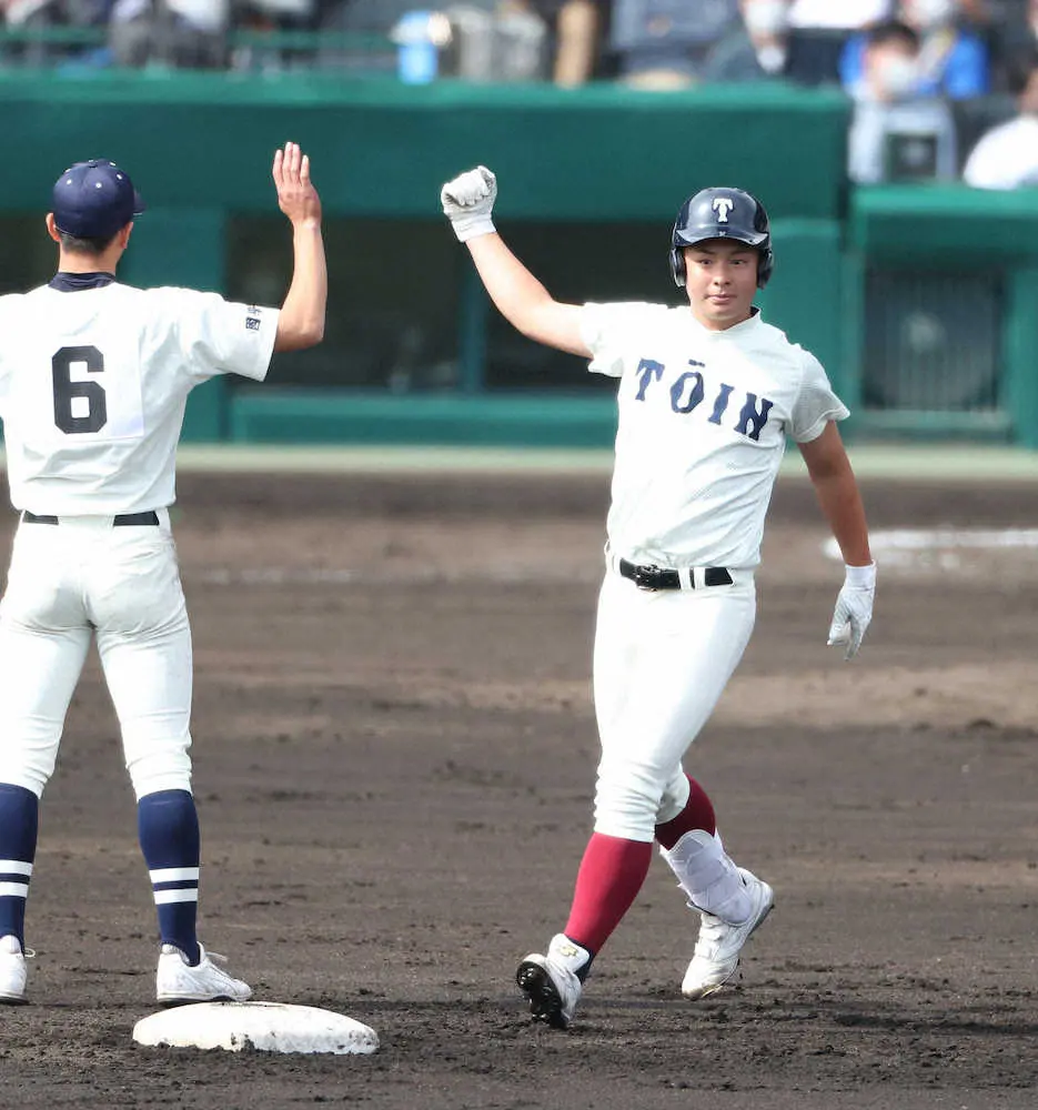 【画像・写真】大阪桐蔭　またまた猛打爆発13点大勝!!　4年ぶりの決勝進出!　決勝は近江と激突