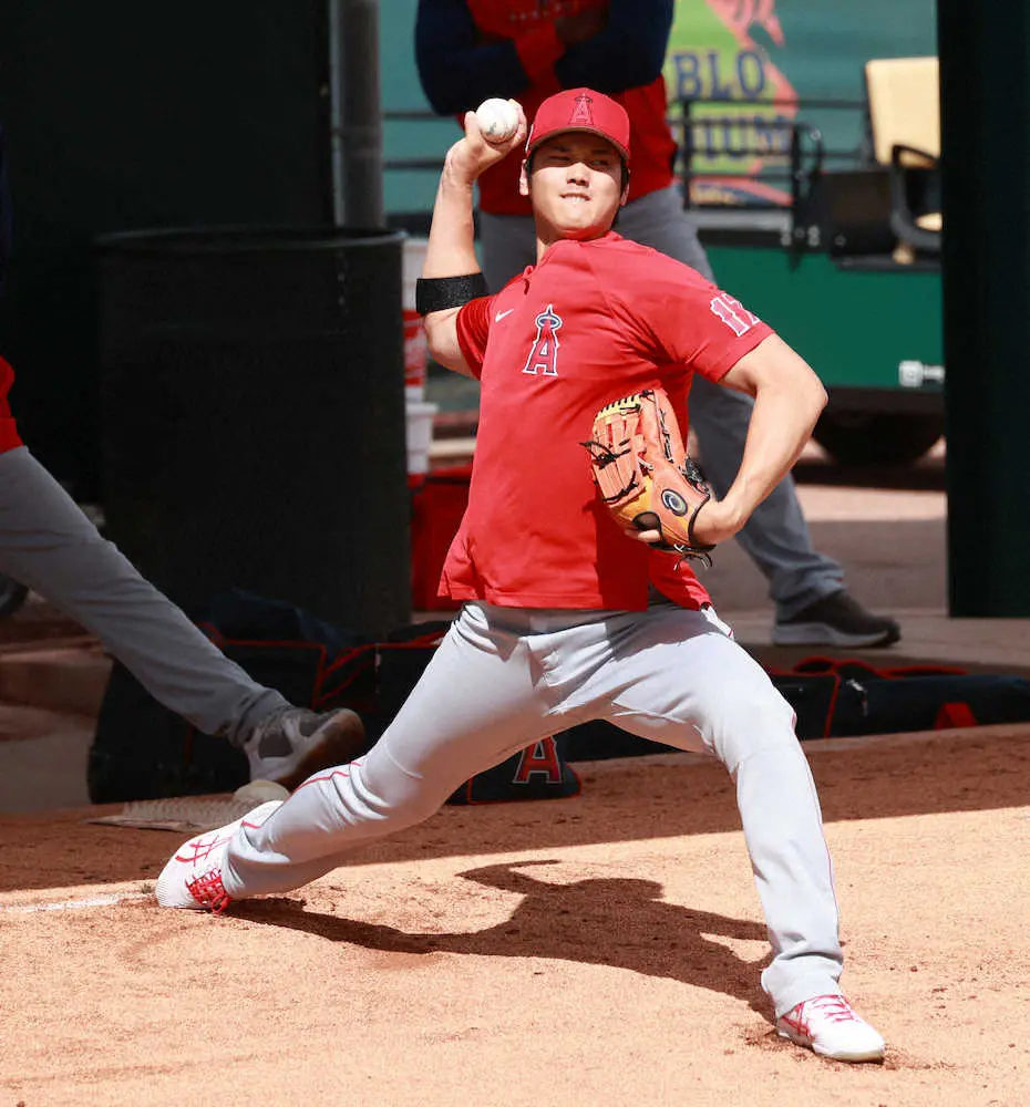【画像・写真】エンゼルス・大谷　4試合連続「1番・DH」で出場中　四球、二ゴロ