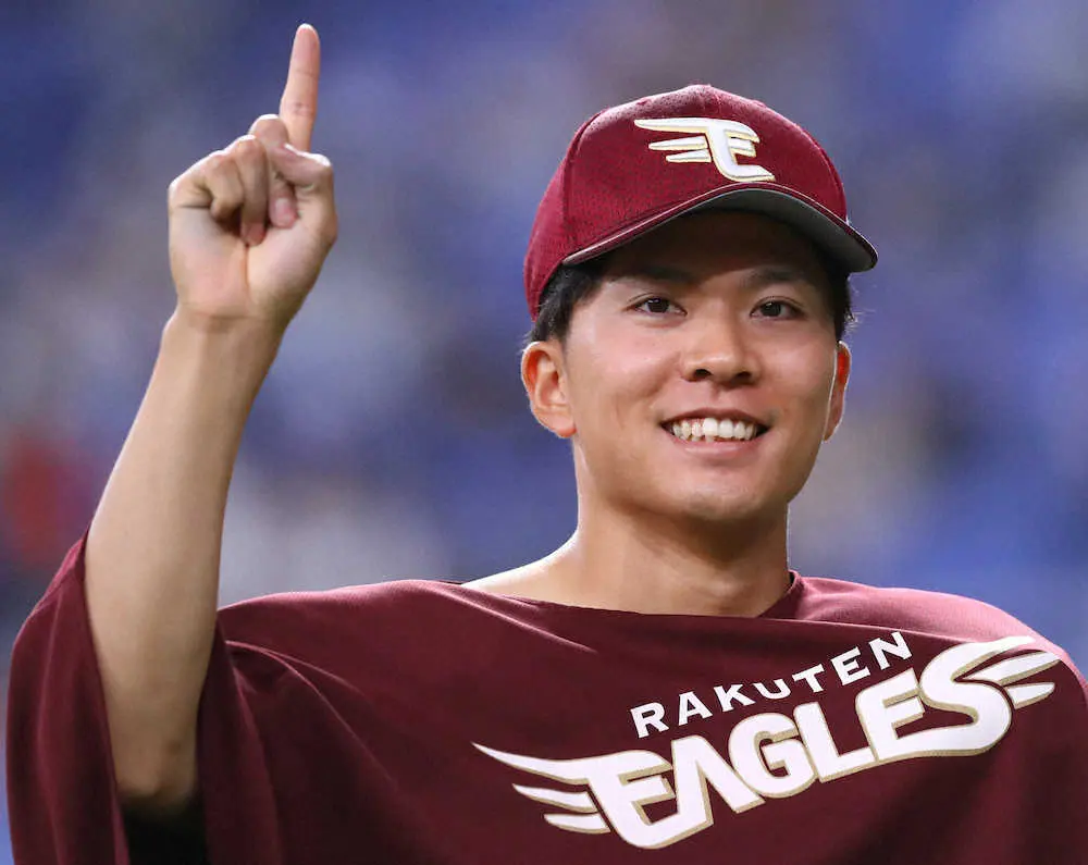 【画像・写真】楽天・早川、7回1失点の好投で今季初勝利「凄く緊張したんですけど自分らしい投球を心がけた」