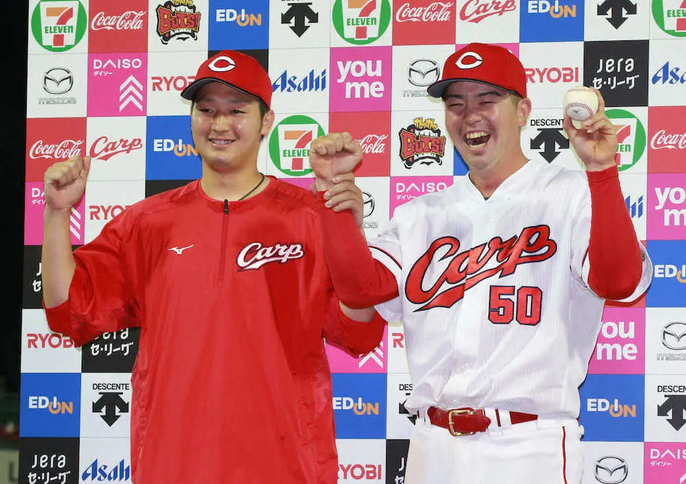 【画像・写真】広島・床田「逆転してくれると信じていた」　先制許すも7回1失点で今季初勝利、打線に感謝