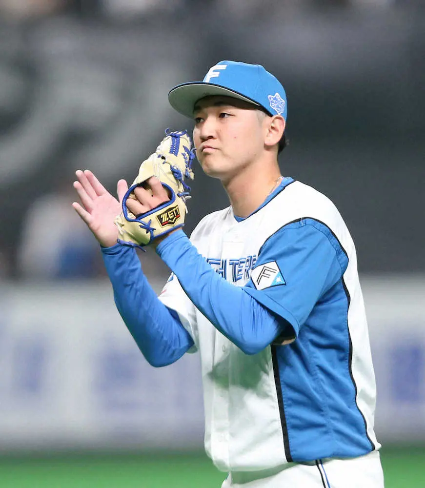 【画像・写真】日本ハム・立野　今季初勝利も「1面は新庄監督で」　ピンチには「浅間さんの顔を思い出した」