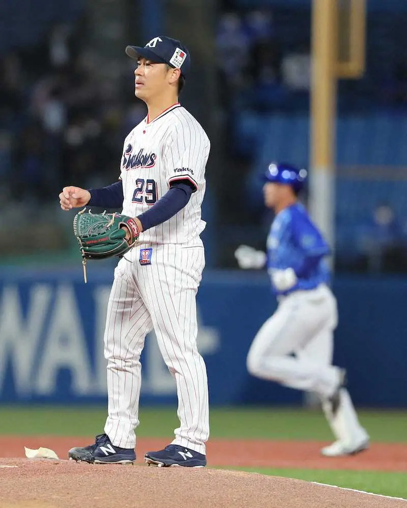 【画像・写真】ライアン初回に落とし穴でヤクルト4連敗…「3点は重い」高津監督苦言