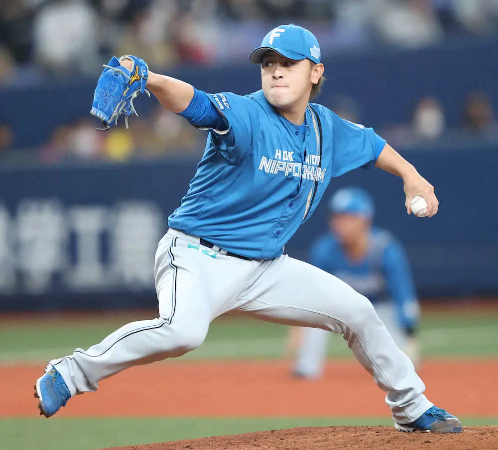 【画像・写真】日本ハム・河野　6回2失点好投も白星ならず