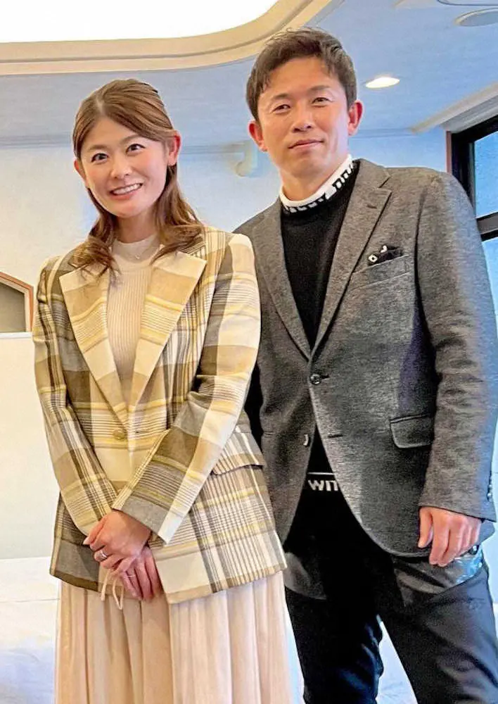 【画像・写真】赤星憲広氏とお相手の徳原恵梨（徳原のツイッターから）