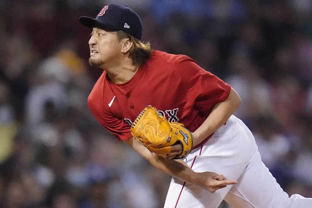 【画像・写真】レッドソックス・沢村　34歳誕生日に1回無安打零封「6、7割でリズムよく投げられた」