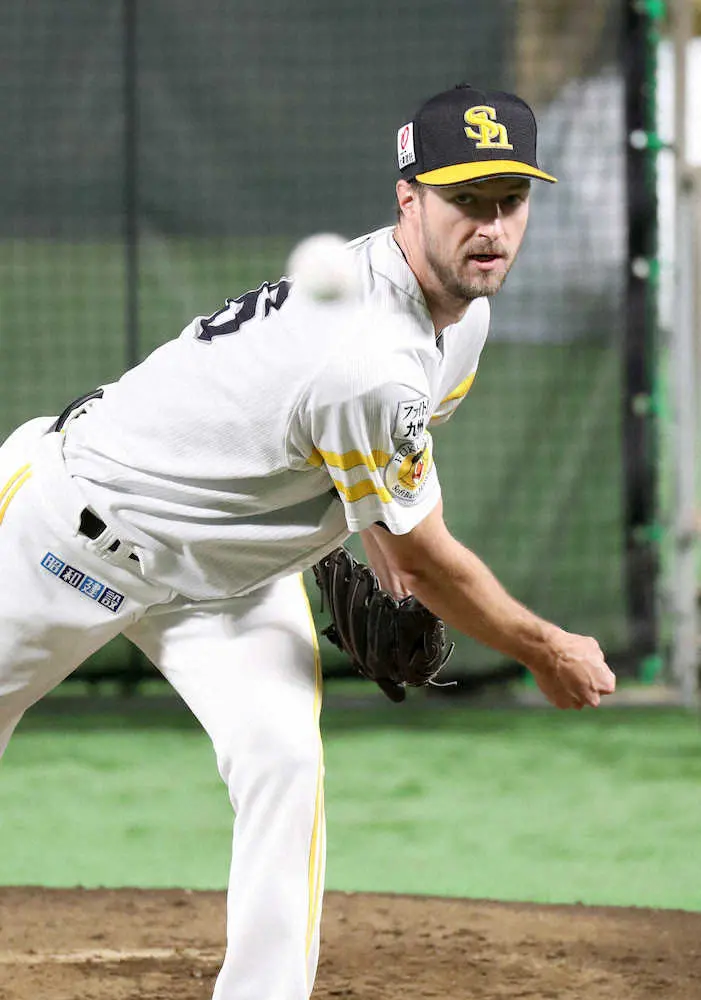 【画像・写真】ソフトバンク復帰“レイ封”任せろ!7日のオリックス戦先発へ「甲斐を信頼して投げる」