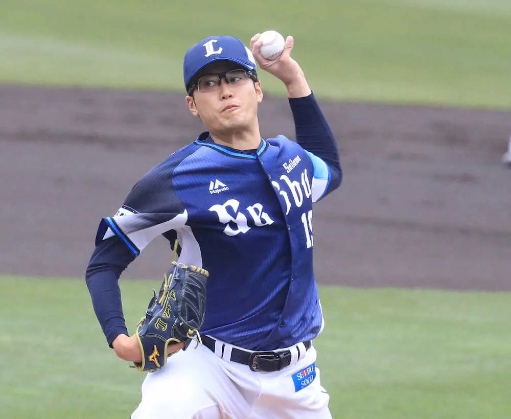 【画像・写真】仙台市出身の西武ドラ2佐藤隼輔　凱旋白星ならず　3回5失点「ゾーンに球を集めすぎてしまいました」