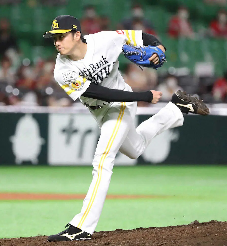 【画像・写真】ソフトバンク板東が1軍昇格　藤本監督「できればロングでいいのかな。信頼もあるし」