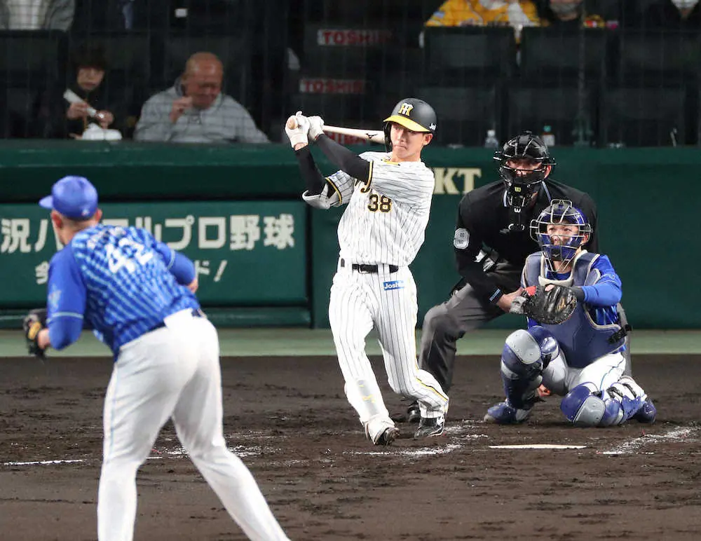 阪神 小幡が今季初スタメンで快音二塁打 気持ちが高ぶっていて 今日は絶対やってやろうと スポニチ Sponichi Annex 野球